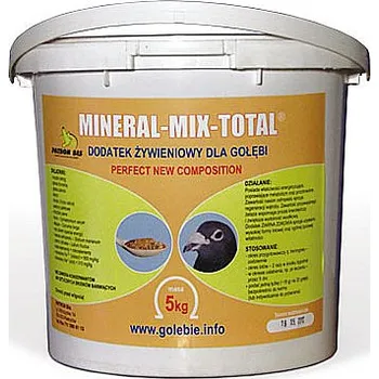 Krmivo pro ptáka Mineral-Mix-TOTAL, ostropestřec, železo,zrniny,kvasnice - 5kg