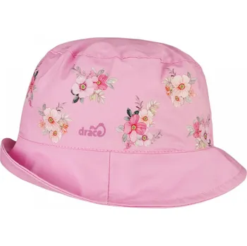 Klobouk Bavlněný letní klobouk Dráče - Mallorca 31, růžová, květy Barva: Růžová, Velikost: 54-56