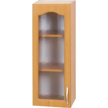 Kuchyňská linka Horní skříňka LORA MDF NEW KLASIK W40S - olše, levá - SLEVA 3% s kodem radost25