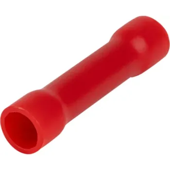 Kabelové oko Tracon PTH Izolované Cu lisovací spojky, červené, pocínované 1,5mm2, (L=25mm, d1=2mm), PVC (Tracon PTH)