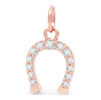 Přívěsek Couple, Přívěsek Ariana ve tvaru podkovy, růžové zlato se zirkony, 585-66-2-0211.4C00.0.00.001.21