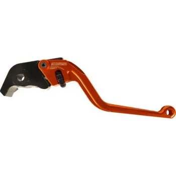 Páčka brzdy ACCOSSATO fixed CNC-worked aluminium, orange EDR019O