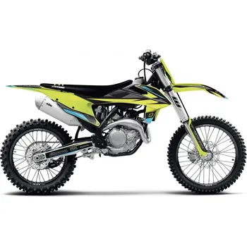 Moto sedlo BLACKBIRD SADA OBTISKŮ + POTAH SEDADLA KTM SX/SX-F '19-'22, EXC/EXC-F '20-'23 STEALTH