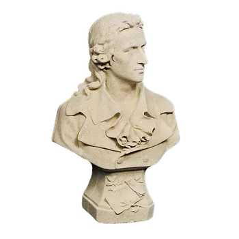 Zahradní dekorace ZahradniDekorace zahradní dekorace - Schiller, výška 34 cm, 4,2 kg