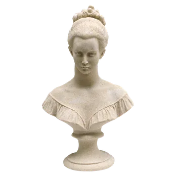 Zahradní dekorace ZahradniDekorace zahradní sochy - Anglická královna, 1 kg, výška 25 cm