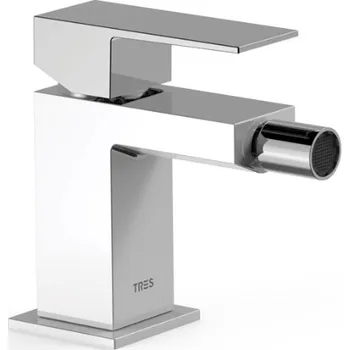 Vodovodní baterie TRES Jednopáková bidetová baterie TRES-00612001BL