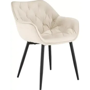 Křeslo Designové křeslo FEDRIS - béžové - SLEVA 3% s kodem radost25