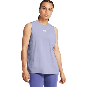 Dámské Tílko UNDER ARMOUR OFF CAMPUS MUSCLE TANK 1383659-539 – Fialová M