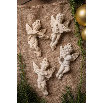 Zahradní dekorace ZahradniDekorace zahradní socha - Andílek sada, výška 15 cm, 0,6 kg