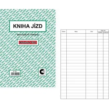 Tiskopis Kniha jízd A5 firem/ soukr.vozi ET320