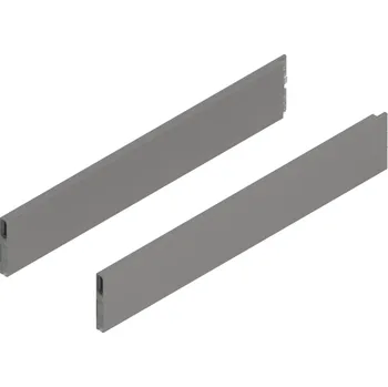 Nábytek BLUM Boxcap Merivobox pro výšku "E" indium šedá matná L+P Jmenovitá délka [mm]: 350