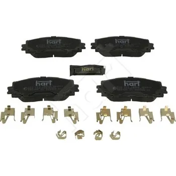Brzdová destička Sada brzdových destiček, kotoučová brzda HART 256 524