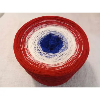 Příze Vlajka merino 3-nitka 1500m (Duhové klubko Vlajka merino)