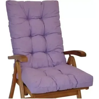 Sedací pytel Polstr křeslo vysoké - fialový melír - SLEVA 3% s kodem radost25