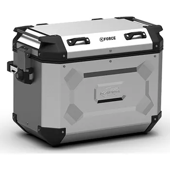 Zavazadlo na motocykl KAPPA 48L MONOKEY CAM SIDE KUFR KFR48AL K'FORCE ALUMINIUM LEFT - Výprodej NAHRAZENO KVG48AL