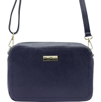 Kožená kabelka MiaMore modrá KZ2249454