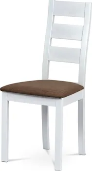 Jídelní židle Autronic BC-2603 BK bílá/buk