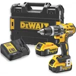 DeWALT DCD796P2 příklepová vrtačka/šroubovák 70Nm, XR (18V/2x5,0 Ah) kufr Tstak extended_warranty