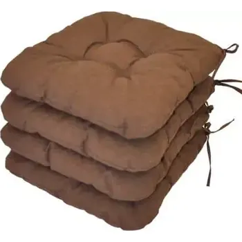 Sedací pytel Sedák UNI set 4 kusy - hnědý melír - SLEVA 3% s kodem radost25