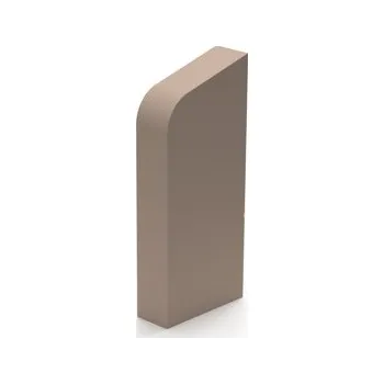 soklová lišta FOR-TOP - Pravá koncovka krycí lišty Javor