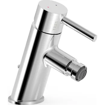 Vodovodní baterie TRES ALPLUS 20312001 Bidetová baterie páková bez automat. Odtoku, chrom