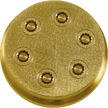 Strojek na těstoviny G.Gastro Commercial Pasta Extruder Die – Macaroni 5 mm – Fits NMSM8/NMSPS – Made in Italy