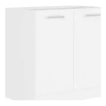 Kuchyňská linka Spodní skříňka SPLIT 80 D 2F BB - bílá - SLEVA 3% s kodem radost25