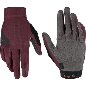 Cyklistické rukavice LEATT CYKLISTICKÉ RUKAVICE MTB 1.0 MALBEC BARVA FIALOVÁ VELIKOST S