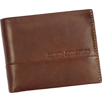 Pánská kožená peněženka Coveri hnědá KZ2241413