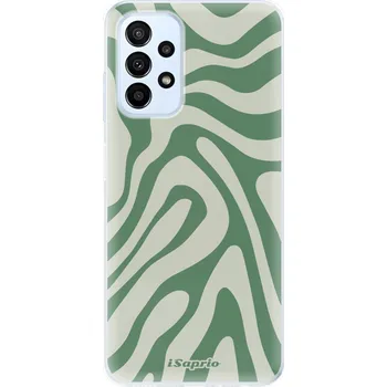 Pouzdro na mobilní telefon Odolné silikonové pouzdro iSaprio - Zebra Green - Samsung Galaxy A23 / A23 5G