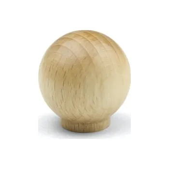 Hračka Dřevěná knopka kulatá - buk lakovaný