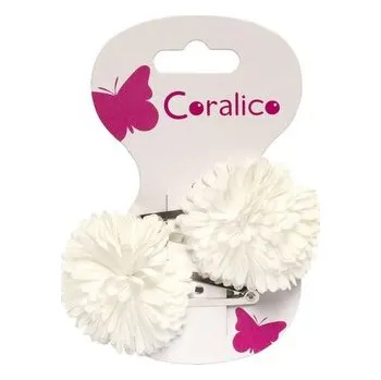 Nestandardní parfém Spinki z kwiatkiem białym 2szt