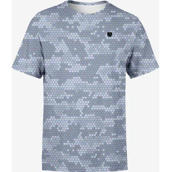 UTOPY Pánské sportovní tričko Grey Hive Velikost: 3XL