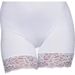 PeSaiL Dámské kalhotky s nohavičkou krajka - Ouno Barva: Bílá, Velikost: XL