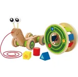 Tahačka šnek s vkládacími geometrickými tvary