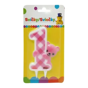 Svíčka Svíčka Jumbo - holčičí