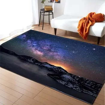 Koberec Koberec do dětského pokoje s 3D planetami - 11,60 x 90 cm 24 x 36 palců