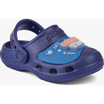 Chlapecké pantofle Chlapecké sandály COQUI MAXI Navy/Niagara Blue Space Flash 25/26