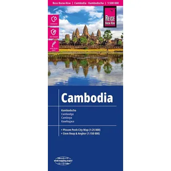 Reise Know-How Landkarte Kambodscha / Cambodia (1:500.000)