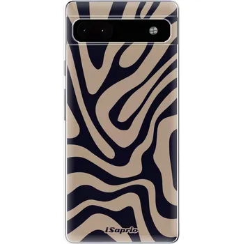Pouzdro na mobilní telefon Odolné silikonové pouzdro iSaprio - Zebra Black - Google Pixel 6a 5G
