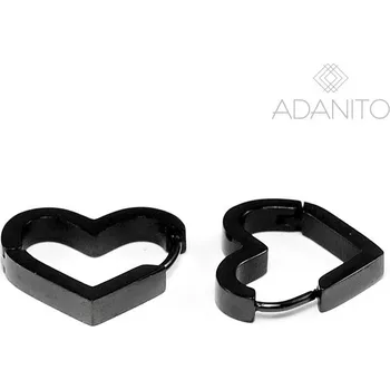 Náušnice Náušnice z chirurgické oceli srdce