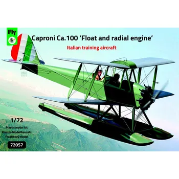Plastikový model 1/72 Caproni Ca.100 Float&Radial engine (4x camo)