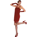 Amscan / Riethmüller Kostým Šaty Flapper Charleston červené, vel. L