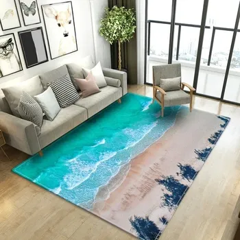 Koberec Koberce do obýváku s 3D potiskem - 7,120 x 160 cm 47 x 63 palců