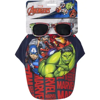 Kšiltovka Sada - kšiltovka a brýle - Avengers