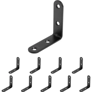 Nábytkové kování Walteco Spojovací úhelník, 50x50x15mm, černý Množství: 10 ks