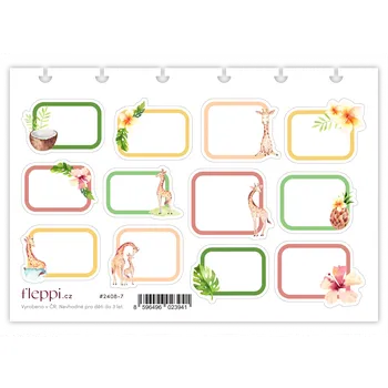 samolepka Fleppi Srpen 2024 | arch 7