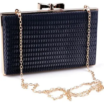 Kabelka Kabelka - psaníčko - 3 modrá tmavá zlatá