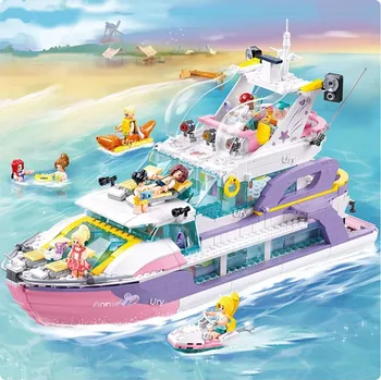 ostatní stavebnice Stavebnice "Luxusní jachta - párty výletní loď"