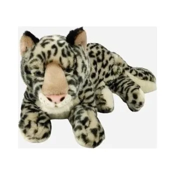 plyšák Pantera śnieżna leżąca 28cm